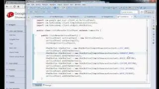11 GWT SimpleShowcase ListsMenusVerticalPanel in Arabic