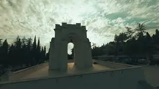 Abkhazian monument fpv
