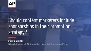 Should content marketers include sponsorships in their promotion strategy?
