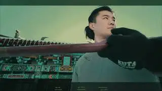 Chinese seedling knife action#KungFu#martialarts