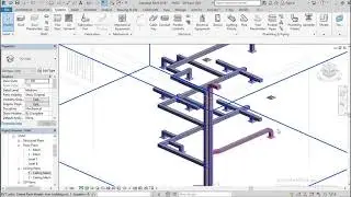 HVAC Tutorial in Revit, lesson 4.