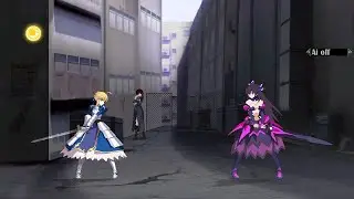 M.U.G.E.N - Saber ( Fate ) vs  Black Princess Tohka ( Date A Live )