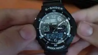 Посылка из Китая  копия Casio G-Shock (Skmei S-Shock)