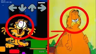 References in FNF VS GARFIELD | (GARFIELD & FNF) Come And Learn With Pibby!