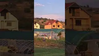 Jeta ne fshatin Perlepnice, perendimi i diellit ne fund te muajit gusht