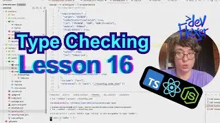 Lesson 16. Type Checking (TypeScript, Node.js, React)