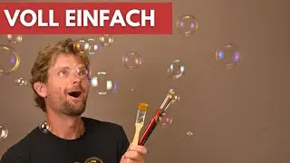 Seifenblase malen mit Acrylfarben - So schnell und einfach geht das