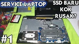 SERVICE LAPTOP LENOVO - SSD TIDAK TERBACA PADAHAL SSD BARU??