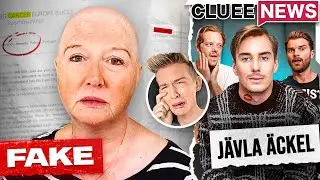 Pontus mamma drabbad av cancer - FAKE? #ClueeNews JLC kränker kvinna på TV4