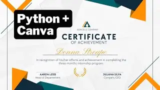 Generate Certificate using Python