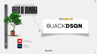 APRENDA FAZER EFEITO DE SOMBRA EM FORMAS NO | Photoshop | TUTORIAL