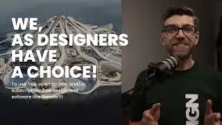 New Course! Organic and fluid architecture design with Blender!