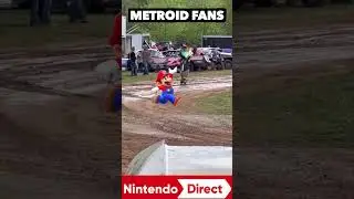Metroid Fans During Today's Nintendo Direct