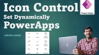 Set Icon Dynamically | Icon Control | PowerApps Basics | Power Platform for Beginners