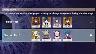 3.5 Spiral Abyss Floor 12 using Hutao and Kuki