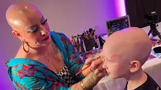 Makeup in Vegas with Baldtourage! 💗