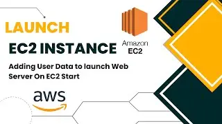 Create EC2 Instance in AWS  I Run Web Server using User Data | AWS EC2