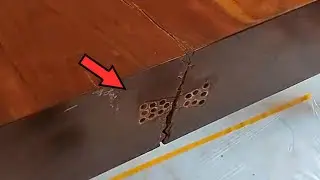 Manual repair of deformed cracked tables, repair completed | Furniture Restoration #2023