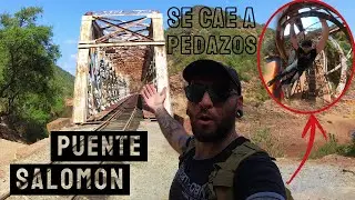 I explore an old mining bridge - SALOMON BRIDGE - Huelva 🇪🇸