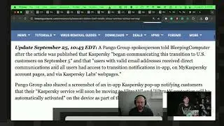 Kaspersky Deletes Itself, Installs Surprise Antivirus