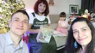 VLOG: С НОВЫМ 2024 ГОДОМ!🌟🎅НАШ НОВОГОДНИЙ СТОЛ, САЛЮТ, ПОДАРКИ!🎁