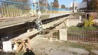 Сумы капремонт моста на Горького..смотрим материалы