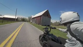 A Day In The Backroads | Triumph Bobber Raw Exhaust Sounds