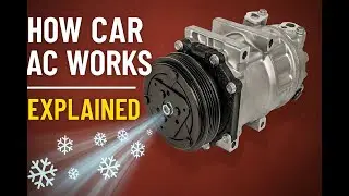 How Car AC Works 🔧 | #car Air Conditioning System Explained