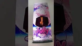 JOLLY - BACKLIT Double-Sided Retractable Banner