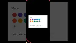 kenapa warna gform beda-beda?
