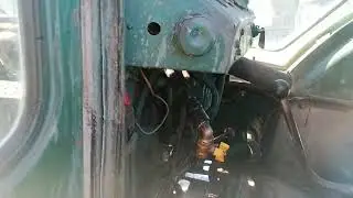 запуск т-40,раскрываем секрет чудо крана в кабине, обзор дозатора