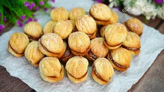 Невероятно вкусное печенье с начинкой! Просто и доступно!
