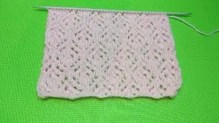 #625 КРАСИВЫЙ И ПРОСТОЙ АЖУРНЫЙ УЗОР ДЛЯ ЛЕТНИХ КОФТОЧЕК, ТОПОВ. МАСТЕР КЛАСС.