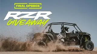 OPSTOBER POLARIS RZR 100 GIVEAWAY!