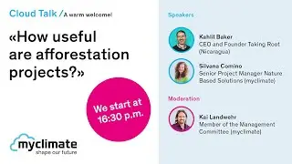 How Useful are Afforestation Projects? - myclimate Cloud Talk