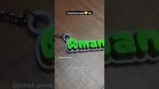 Customized key chain available