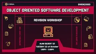 SWEN20003 Object Oriented Software Development Revision Workshop