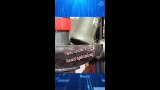 Oil tank pressure vessel dish head CNC edge spinning machine