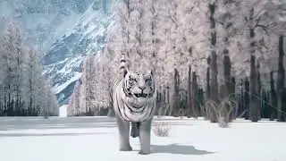 Running TIGER - Looping Animations - C4D, Octane, After Effects