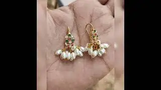 #onegramgoldjewellery ##subscribeplease # muvalla ear rings