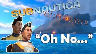 We went to the AURORA in Subnautica Multiplayer!!!
