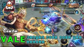 VALE DILAWAN - GAMEPLAY VALE 2021 - BUILD VALE TERSAKIT 2021 - ZONA CIUZU ~ MLBB