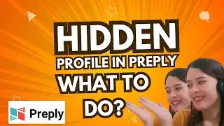 HIDDEN PROFILE IN PREPLY | WHAT TO DO?