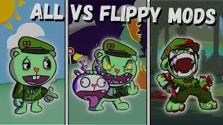 Friday Night Funkin' | ALL Vs FLIPPY Mods | (VS Flippy + Vs Flippy: Flipped OUT) | HARD WEEKS