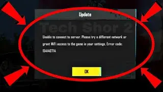 BGMI Fix Unable to connect to server Please try a different network Problem Solve