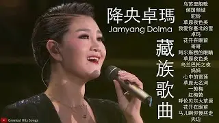 【降央卓瑪 - Jamyang Dolma】降央卓瑪的最佳歌曲 《乌苏里船歌 / 倾国倾城 / 驼铃 /草原夜色美 / 我爱你塞北的雪》 Best songs of Jamyang Dolma