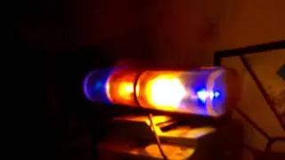 Ghostbusters Camden County New Jersey AeroDynic mini lightbar with Code 3 Osculazers
