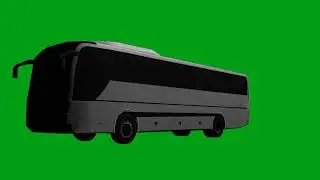 Bus green screen video | Copyright Free