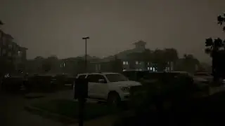 Hurricane Milton Raw footage | 8:00 PM Seminole, Florida