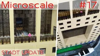 The skyscraper with bridge and terraces | LEGO® Brick City (UPDATE 17) | Microscale City